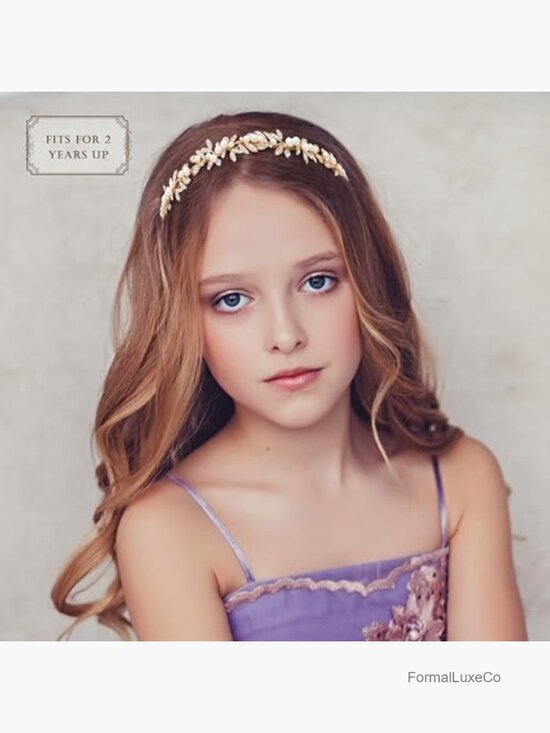 Crystal Pearl Rhinestone Bridal Headband Wedding Hair Accessory for Women